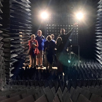 Anechoic chamber at Morehead Space Science Center